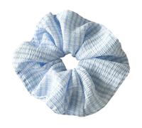 Elastici capelli 2pc Large Size Hair Scrunches Denim Scrunchies Big Ponytail Hairties(Skyblue1)