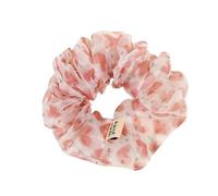 Elastici capelli 2pc Oversized Printed Chiffon High Elastic Hair Rope Sweet Fabric Scrunchies Accessories(Color3)