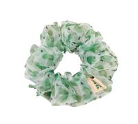 Elastici capelli 2pc Oversized Printed Chiffon High Elastic Hair Rope Sweet Fabric Scrunchies Accessories(Color2)