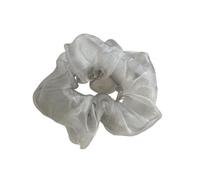 Elastici Capelli Donna 1pcs Fresh Mesh Large Intestine Hair Rings - Floral Dots Head Rope Academy Wind Elastic Band Hair Accessories(FCCQ-24X01)