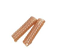 Elastici Capelli Donna 2 pz Arco Elastici In Gomma for Le Donne Ragazze Filo del Telefono Legami Dei Capelli Anello A Spirale Bobina Hairbands Porta Coda di Cavallo Accessori(Style B- clear khaki)