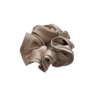 Elastici Capelli Donna 2pc Big Hair Tie Ribbon Scrunchies Satin Elastic Band Bow Women Simple Temperament Ponytail Accessories per Accessori(Champagne)