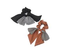 Elastici Capelli Donna 2pcs Bow Knot Head Rope Women Tie A Ponytail Sciarpa Fascia Per Capelli Anello Per Capelli Accessori Per Capelli Elastico Capelli Donna