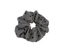 Elastici Capelli Donna 2pcs Polka Dot Hair Ties Rope Women Large Size Heart Bowknot Printed Scrunchies Hairband Ponytail Holder Headwear(Color 1)