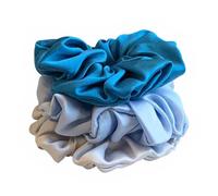 Elastici capelli donna 3 elastici for capelli in seta tinta unita, grandi fasce for da donna, accessori for(Color5)