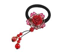 Elastici Capelli Donna Anello Per Capelli In Stile Retrò Copricapo In Corda Per Capelli Con Elastico In Corda Elastica Rossa Elastico Capelli Donna