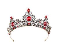Elastici Capelli Donna Corone Di Cristallo E Fascia Per Diademi Per Le Donne Festa Di Compleanno Matrimonio Prom Nuziale Elastico Capelli Donna