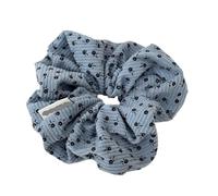 Elastici Capelli Donna Elegant Gentle Dot Hair Scrunchies-Elastic Hair Ring Rope For Women Soft Satin Hair Accessories(2pcs-blue)