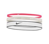Nike Mixed Width Headbands 3 Pack Fascette Per Capelli Tennis Running (ASTER PINK/LT IRON ORE/WHITE)
