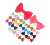 Elastici Chioma Fiocco 20 Pezzi in Grosgrain per Neonata | Accessori per Acconciature Fai da Te e Cerimonie, Stile Semplice ed Elegante, Piccoli Fermagli per Bambine