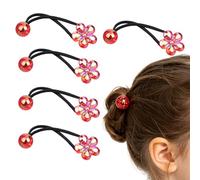 Elastici Da Capelli Per Bambini - 5 Pezzi Elastici Senza Danno | fascette per bambine senza ai capelli - per, Calze della Befana, Acconciatura Quotidiana, Spettacolo di Danza e Feste