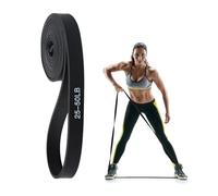 Fasce per fitness, 100% lattice, 25 - 50 LB, fascia di resistenza, fascia da ginnastica, fascia di resistenza, elastico per la costruzione muscolare, yoga, pilates, allenamento con la forza
