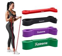 Elastici Fitness 4pcs Bande Elastiche Fitness Calisthenics Attrezzature Per Stretching, Allenamenti Di Resistenza, Potenziamento Muscolare, Per Uomini E Donne