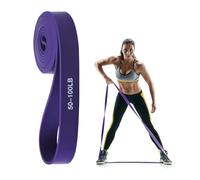 Elastici Fitness, 50-100LB Elastici Palestra, 100% Lattice Elastico Fitness, Elastico Palestra Pilates Yoga Powerlifting Crossfit Uomini Donne