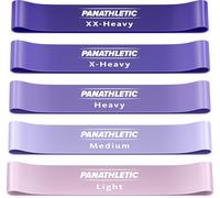 Elastici Fitness, Set Di 5 Bande - 5 Livelli Di Resistenza, Guida Agli Esercizi,