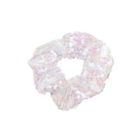 Elastici for capelli con paillettes scintillanti. Corde for | Fasce elastiche for capelli Accessori for la danza jazz(White)
