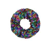 Elastici for capelli glitterati con paillettes scintillanti da 4,3 pollici | Corde Fasce elastiche colorate Accessori for capelli(Color3)