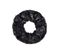 Elastici for capelli glitterati con paillettes scintillanti da 4,3 pollici | Corde Fasce elastiche colorate Accessori for capelli(Black)