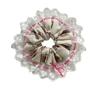 Elastici for capelli in pizzo da 5 pezzi, morbidi elastici for for le donne per donne o ragazze(Color3)