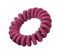 Elastici for Capelli Stile Cavo Telefonico Unici E Strutturati Da 10 Pezzi, Elastici, Senza Tracce Ed Eleganti(Burgundy)