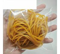 Elastici in gomma ad alta elasticità 15-60 mm, multi-misura, 100-500 pezzi, per ufficio, scuola, casa, fai da te, 100 pezzi da 60 mm