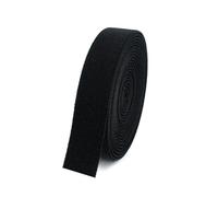 Elastici in gomma da 10 mm per nastri da cintura, rifiniture per indumenti, vita dei jeans, accessori per cucito fai da te,Nero,5 metri