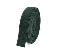 Elastici in gomma da 10 mm per nastri da cintura, rifiniture per indumenti, vita dei jeans, accessori per cucito fai da te,Verde scuro,5 metri