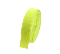 Elastici in gomma da 10 mm per nastri da cintura, rifiniture per indumenti, vita dei jeans, accessori per cucito fai da te,Giallo fluorescente,5 metri
