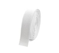 Elastici in gomma da 10 mm per nastri da cintura, rifiniture per indumenti, vita dei jeans, accessori per cucito fai da te,Bianco,5 metri