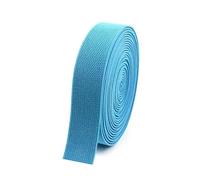 Elastici in gomma da 10 mm per nastri da cintura, rifiniture per indumenti, vita dei jeans, accessori per cucito fai da te,Lago Blu,5 metri