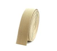 Elastici in gomma da 10 mm per nastri da cintura, rifiniture per indumenti, vita dei jeans, accessori per cucito fai da te,Cachi,5 metri