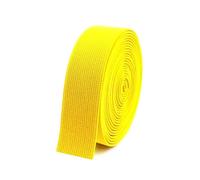 Elastici in gomma da 10 mm per nastri da cintura, rifiniture per indumenti, vita dei jeans, accessori per cucito fai da te,Giallo,5 metri