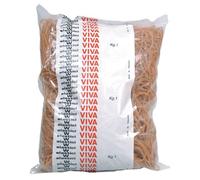 Elastici in gomma naturale Viva - 80 mm - EN080 (conf.1000) -