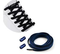 Elastici Lacci Delle Scarpe Lacci Senza Nodo No Tie Lacci Scarpe Rotondi Lacci Elastici con Chiusura in Metallo per Scarpe da Ginnastica/Scarpe da Corsa/Scarpe Casual Lacci Fermagli Fibbie in Metallo