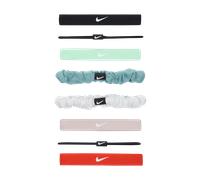 Elastici misti per capelli Nike Flex Classic (confezione da 8) - Nero TAGLIA UNICA
