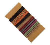 Elastici multiuso per capelli, 20 pezzi, accessori per capelli intrecciati, forniture artigianali per look alla moda, abbigliamento casual quotidiano