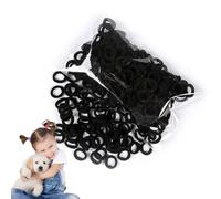 Elastici per capelli, 100 pezzi/set di fasce per capelli ad alta elasticità | piccole cinghie per coda di cavallo, per semplici e pratici per