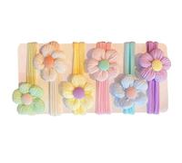 Elastici per Capelli | 6 Pezzi per Capelli Ragazza | Accessorio Acconciatura Quotidiano per Bambini Adolescenti | Sottile Spesso Ricci