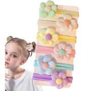 Elastici per Capelli | 6 Pezzi per Capelli Ragazza | Accessorio Acconciatura Quotidiano per Bambini Adolescenti | Sottile Spesso Ricci
