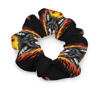 Elastici per capelli a forma di lupo, elastici morbidi per capelli, fasce per capelli antidolorifici, copricapo per donne, ragazze, giovani, accessori per dreadlock