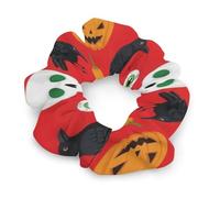 Elastici per capelli a forma di ragno e zucca per Halloween, elastici per capelli, elastici per coda di cavallo, anti-danno, per donne e ragazze, accessori per capelli con trecce
