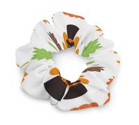 Elastici per capelli a forma di zucca e tacchino del Ringraziamento per donne, fasce elastiche per capelli, fasce per coda di cavallo alla moda, accessori per copric in corda