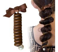 Elastici per capelli a per donna - Fascia per capelli in corda per capelli senza grovigli,Cinghie elastiche elastiche per coda di cavallo Elastici per capelli a per bambini, donne Capelli spessi e ric