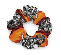 Elastici per capelli a spirale con farfalle e fiori, per donne e ragazze, per coda di cavallo, senza danni, accessori per capelli
