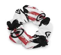 Elastici per capelli a spirale per motocross, moto da cross, per donne e ragazze, per coda di cavallo, senza danni, accessori per capelli a spirale
