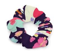 Elastici per capelli alla moda e resistenti, con motivo floreale e cuore, per tutti i tipi di capelli, morbidi elastici per la maggior parte delle occasioni, nessun danno, graziosi accessori per