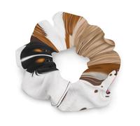 Elastici per capelli alla moda, elastici a spirale per trecce da donna, disegni di razze canine, fasce regolabili per coda di cavallo, accessori per dreadlock