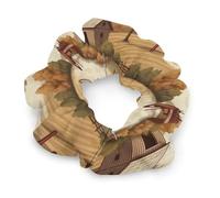 Elastici per capelli alla moda, fasce elastiche per acconciature, trecce, code di cavallo, stile country, fattoria, fienile, trattore, fermacoda indolore, accessori per dreadlock
