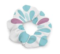 Elastici per capelli alla moda resistenti con motivo a pois blu per tutti i tipi di capelli, morbidi elastici per la maggior parte delle occasioni, nessun danno, carino accessorio per capelli da donna