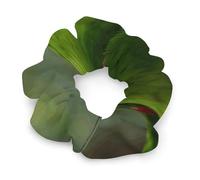 Elastici per capelli alla moda resistenti con piume verdi fissano il loro sguardo per tutti i tipi di capelli, morbidi elastici per la maggior parte delle occasioni, nessun danno, grazioso accessorio